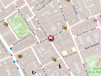 Carte de Bouchot Clémentine à Paris