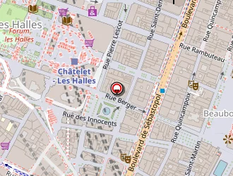 Carte de Le Pavé à Paris