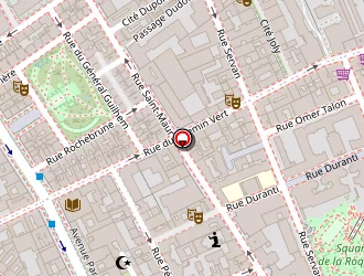 Carte de Sériné Kévin à Paris