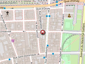 Carte de Interfimo à Paris