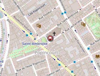 Carte de Vincent Yannick à Paris