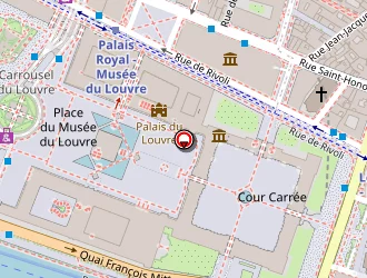 Carte de Cojean à Paris