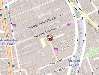 Carte de Bnp Paribas à Paris