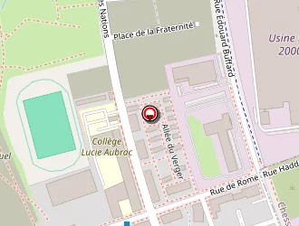 Carte de Complexe Sportif à Montévrain