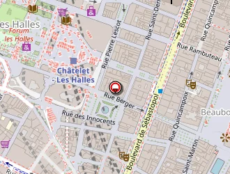 Carte de Gossip Cafe à Paris