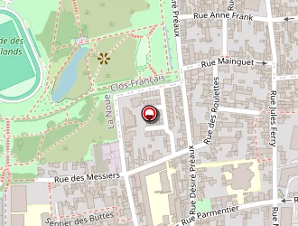 Carte de Bistrot 33 à Montreuil