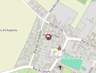 Carte de Garage Vaz à Villiers-le-mahieu