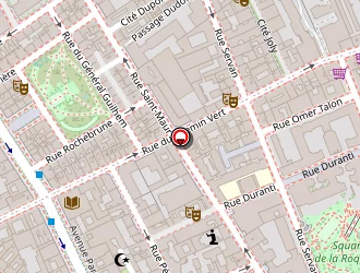 Carte de Lip Solutions Rh Paris à Paris