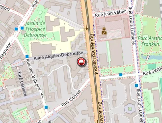 Carte de Fert Monique à Paris