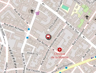 Carte de Etude Doumer à Paris