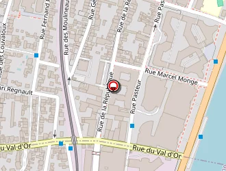 Carte de Dutreuil Conseil à Saint-cloud