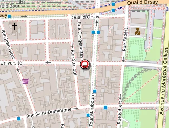 Carte de Coucou Ces Nous à Paris