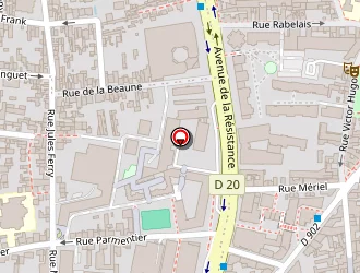 Carte de La Poste à Montreuil