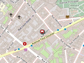 Carte de Souffir Joëlle à Paris