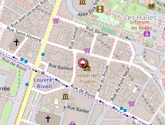 Carte de Minelli à Paris