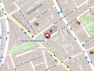 Carte de Pianos Dart à Paris