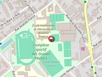 Carte de Centres De Quartier à Montreuil