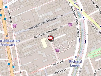 Carte de Bsi Consulting à Paris