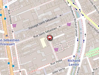 Carte de Wandesk à Paris