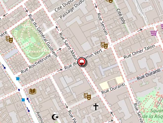 Carte de East Side Pizza à Paris