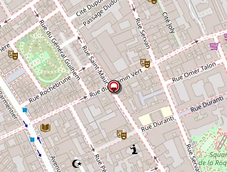 Carte de Hartford Meltex à Paris