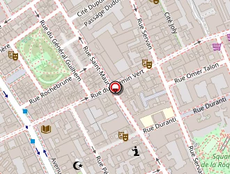 Carte de Lev Courses à Paris