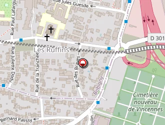 Carte de Pma Services à Montreuil