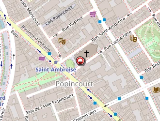 Carte de Ashley à Paris