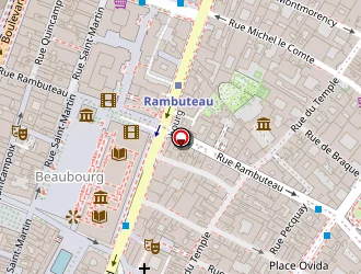 Carte de Buci News à Paris