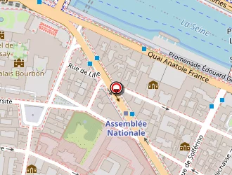 Carte de Moulie à Paris