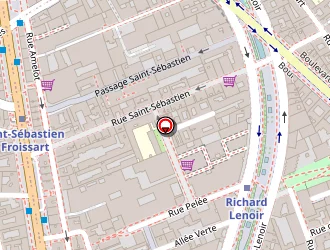 Carte de Benejam Denis à Paris