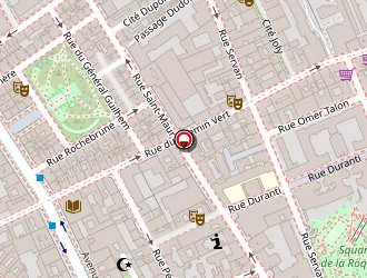 Carte de Tunil Tunil à Paris