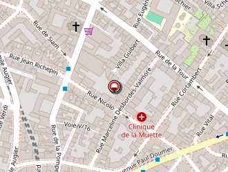 Carte de Manuel Erminy à Paris