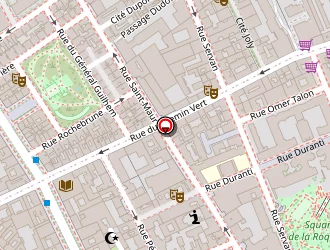 Carte de Ibazizene Malek à Paris