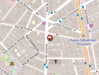 Carte de Lecorre Nicole à Paris