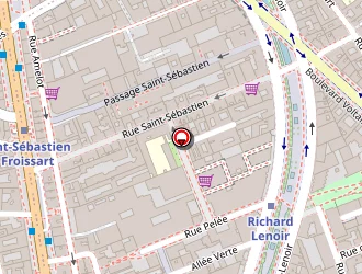 Carte de Cavi à Paris