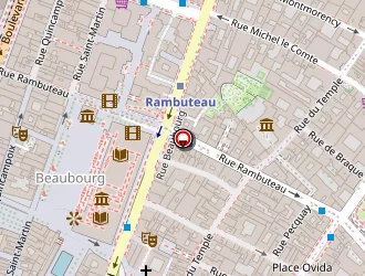 Carte de Maison De Ville à Paris