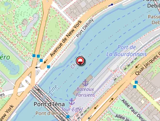 Carte de Sis Branly à Paris