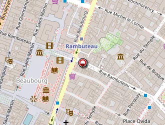 Carte de Prefery à Paris