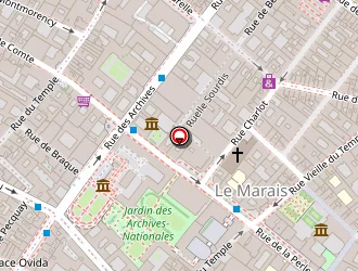 Carte de Salembier Michel à Paris