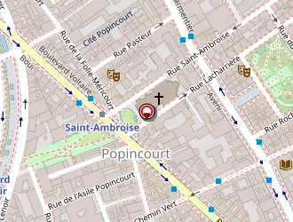 Carte de Cheremisova Yulia à Paris