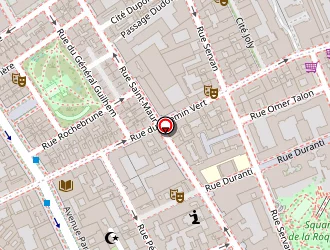 Carte de Dudouit Monique à Paris