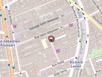 Carte de Eurotibal à Paris