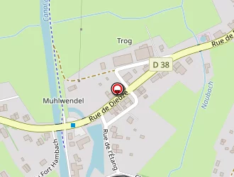 Carte de Zimmer Frères à Mittersheim