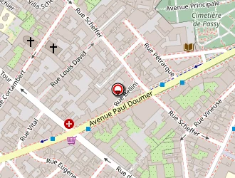 Carte de Le Xxv à Paris