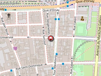 Carte de Roché Nathalie à Paris