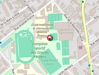 Carte de Super U à Montreuil