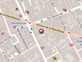 Carte de Café Aux Cent Kilos à Paris