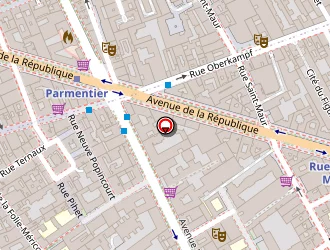 Carte de Omer à Paris