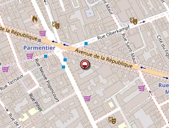 Carte de Chez Moi Comme à La Maison à Paris